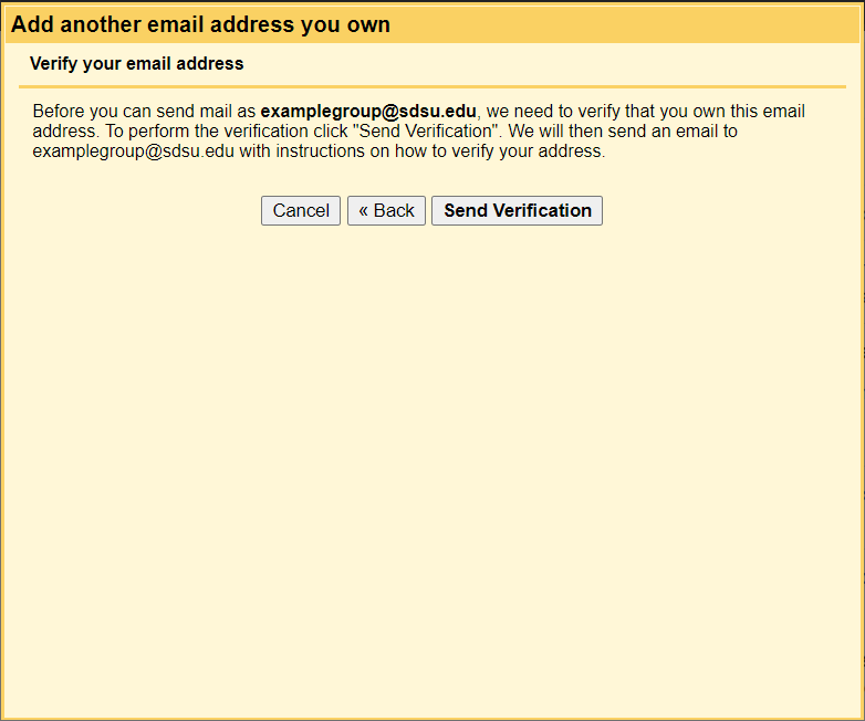 Add another email address windown 2