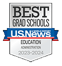 Best Grad Schools in Education 2023-2024, Administration, U.S. News and World Report