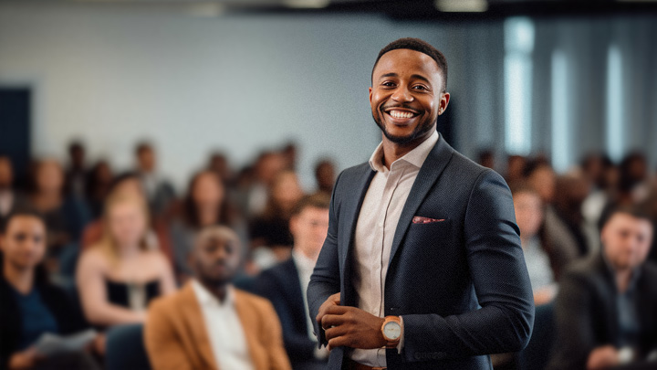 professional in classroom