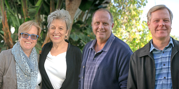 From left: ARPE faculty members Sonia Peterson, Marjorie Olney, Charles Degeneffe and Mark Tucker.