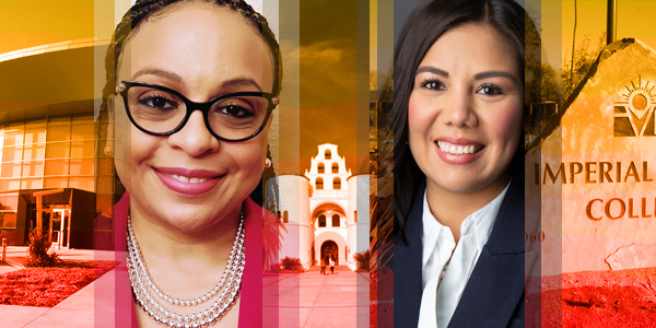 Karen Stills and Yolanda Cataño