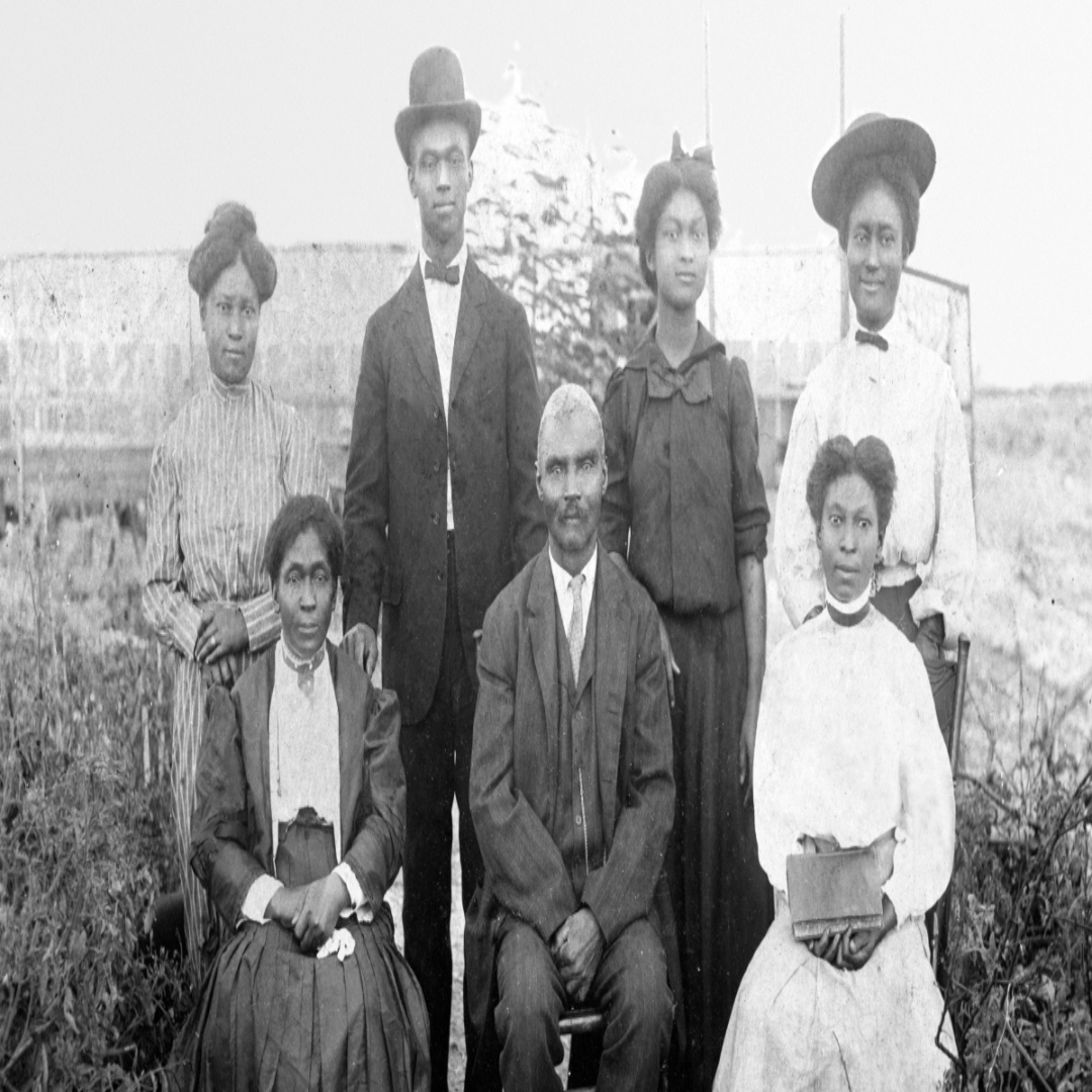 The Goodwin family, with Henrietta seated at the far right. Photo courtesy San Diego History Center.