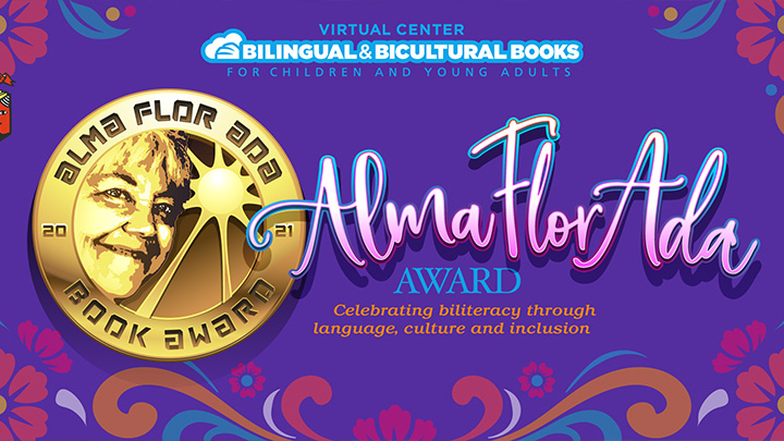 Alma Flor Ada Book Award medallion 