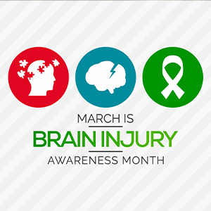 Brain Injury Awareness month graphic
