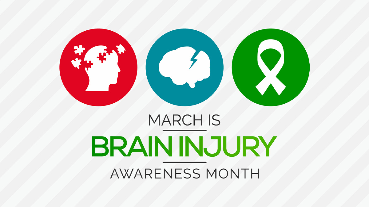 Brain Injury Awareness month graphic