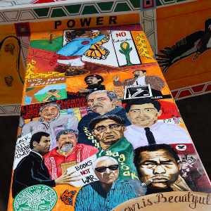 COE professors depicted on the Chicano Park mural.