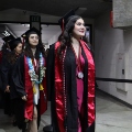 Undergraduate students from the Class of 2025 celebrate inside Viejas Arena.