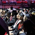 Undergraduate students from the Class of 2025 celebrate inside Viejas Arena.