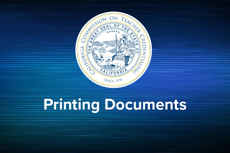 Printing Documents