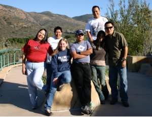 Photo: NAISC cohort group Elvina Charley, Brent Toadlena, Eugune Honanie, Jenn Gorospe, Troy Hunt, Darrick Franklin, Tiffany Grande